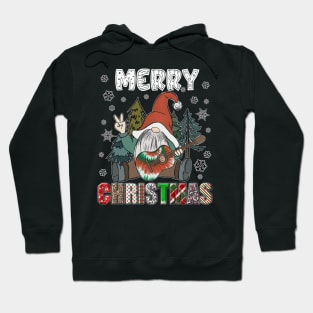 Merry Christmas Gnome Family Funny Xmas Tree Women Men Kids Hoodie